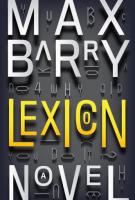 LEXICON by Max Barry